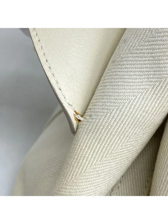 ★SOLD★ Hermes Handbag Valparaiso PM Toilet Blanc Ivory Silver - Picture 8 of 10